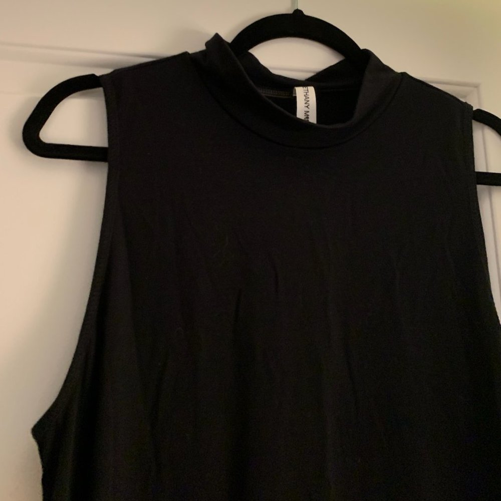 Black Swing Dress - Picture 3 of 4